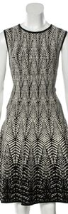 RONNY KOBO A-line dress with pleated accents NWT